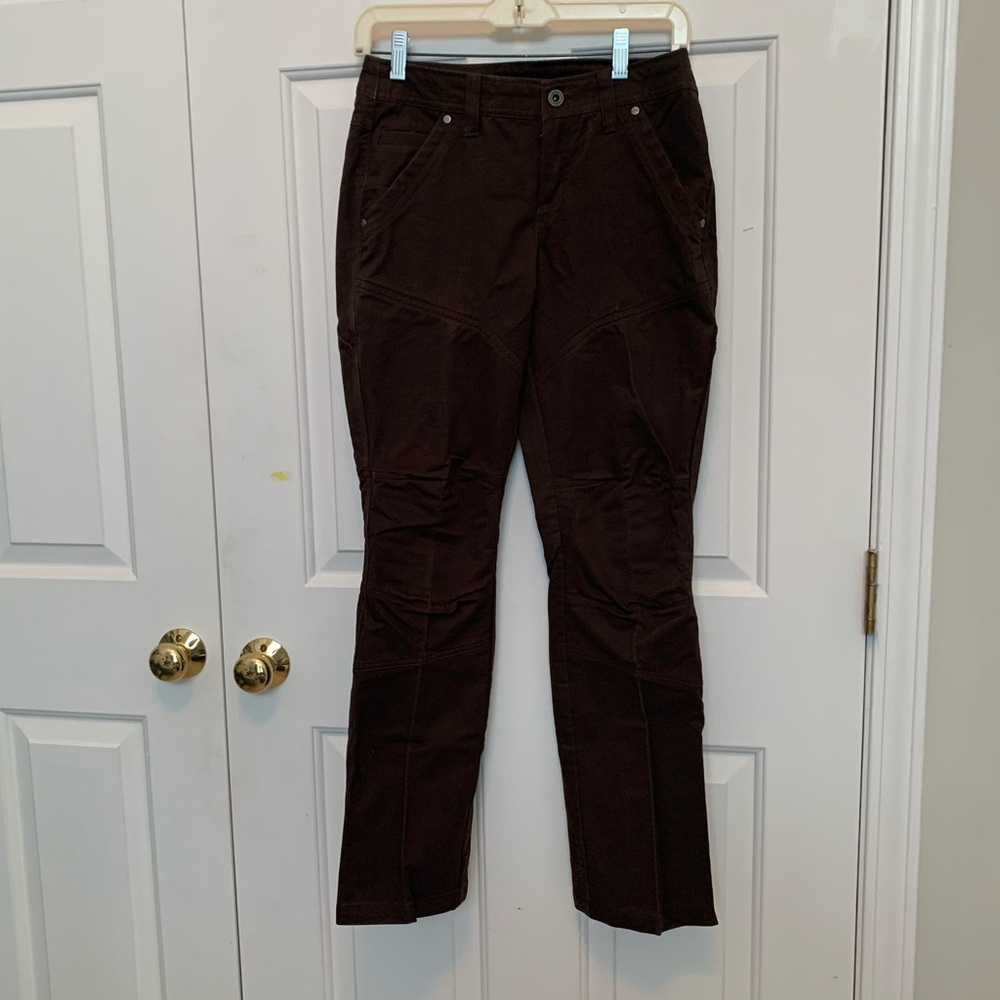 Kuhl Size 0 Short Dark Brown Straight Leg Pants for Women